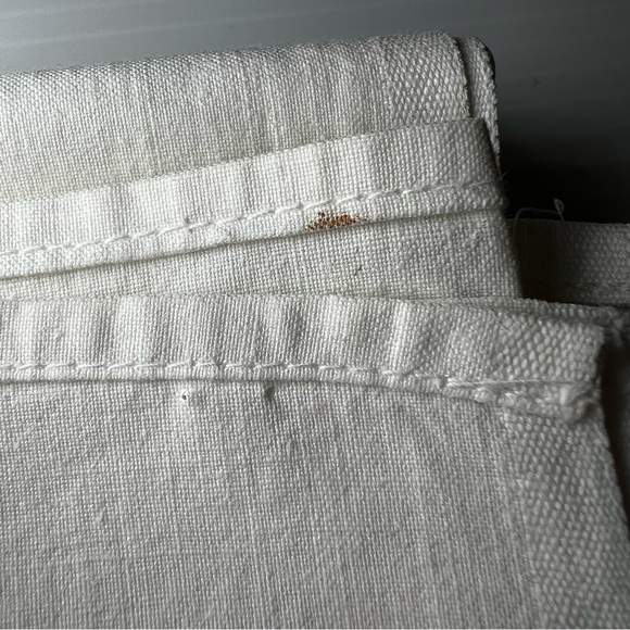 1940s Era Pink Black White Floral Tablecloth 63” x 57” Beautifully Maintained - Picture 10 of 10